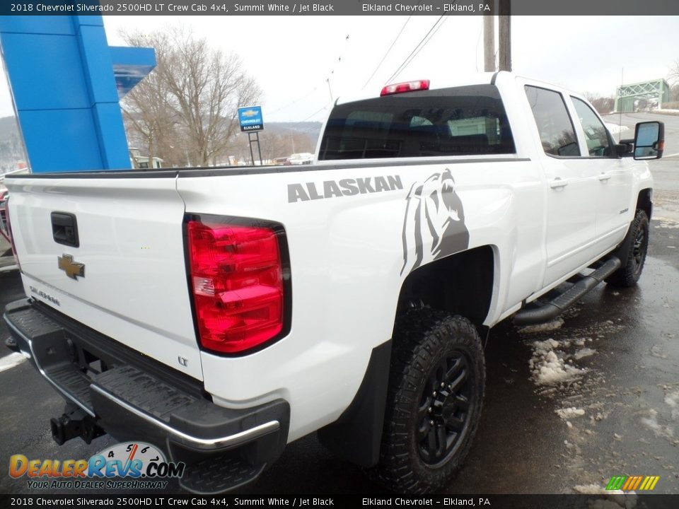 2018 Chevrolet Silverado 2500HD LT Crew Cab 4x4 Summit White / Jet Black Photo #9