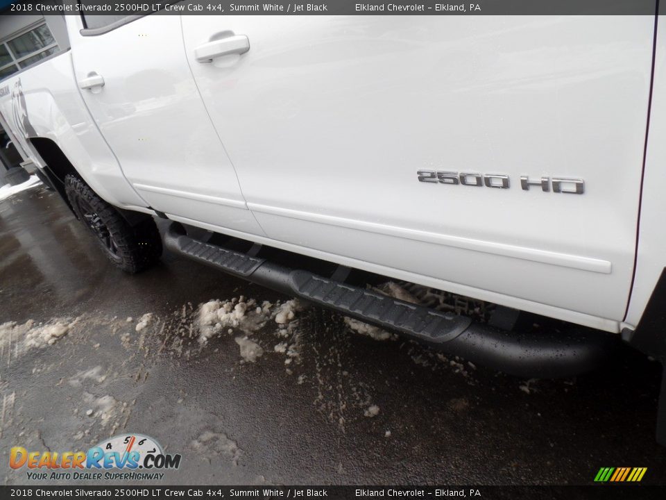 2018 Chevrolet Silverado 2500HD LT Crew Cab 4x4 Summit White / Jet Black Photo #12