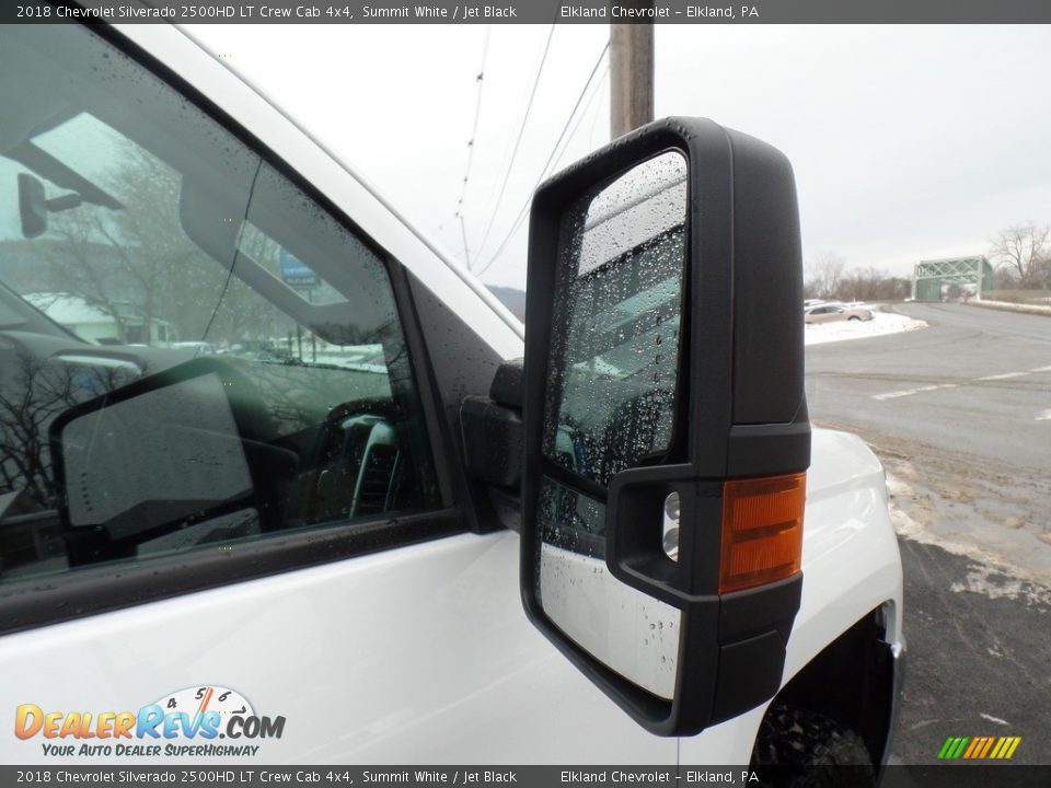 2018 Chevrolet Silverado 2500HD LT Crew Cab 4x4 Summit White / Jet Black Photo #13