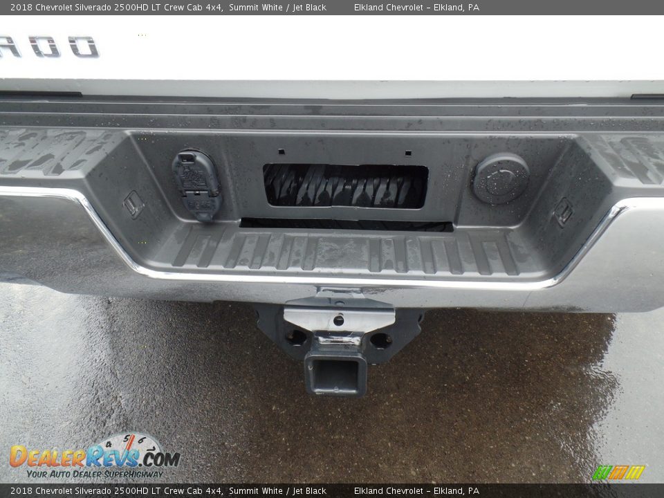 2018 Chevrolet Silverado 2500HD LT Crew Cab 4x4 Summit White / Jet Black Photo #16