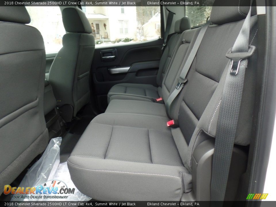 2018 Chevrolet Silverado 2500HD LT Crew Cab 4x4 Summit White / Jet Black Photo #21