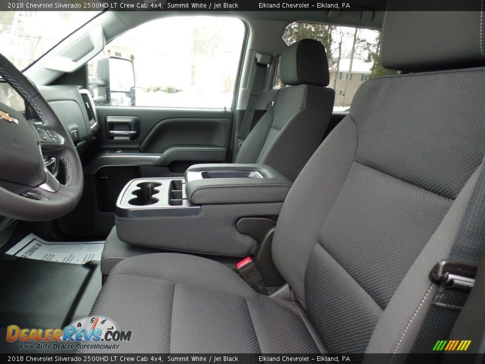 2018 Chevrolet Silverado 2500HD LT Crew Cab 4x4 Summit White / Jet Black Photo #22