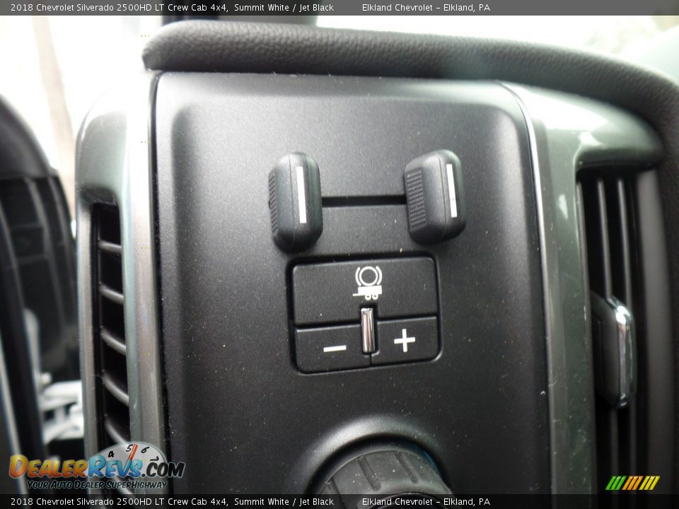 2018 Chevrolet Silverado 2500HD LT Crew Cab 4x4 Summit White / Jet Black Photo #27
