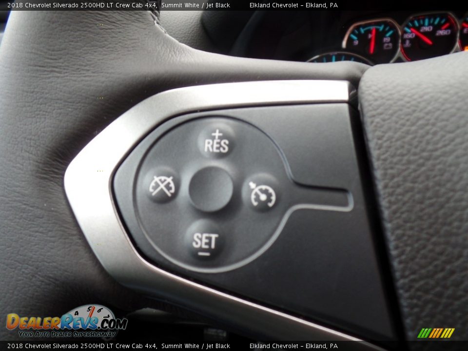 2018 Chevrolet Silverado 2500HD LT Crew Cab 4x4 Summit White / Jet Black Photo #29