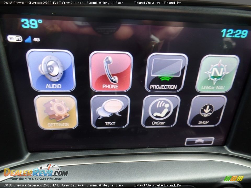 2018 Chevrolet Silverado 2500HD LT Crew Cab 4x4 Summit White / Jet Black Photo #33