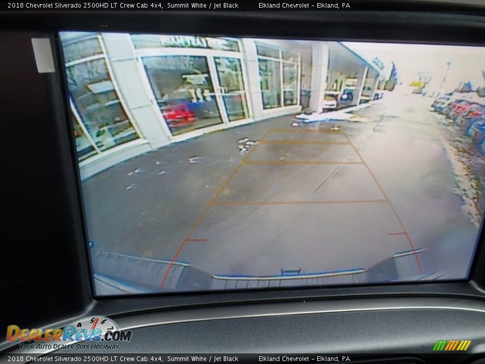 2018 Chevrolet Silverado 2500HD LT Crew Cab 4x4 Summit White / Jet Black Photo #34