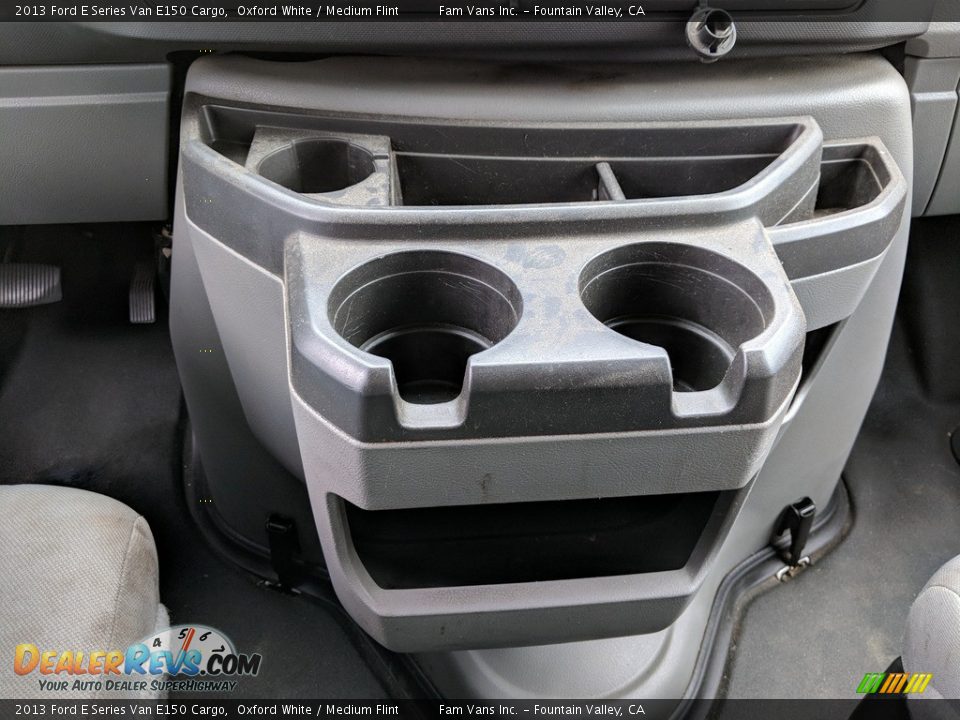 2013 Ford E Series Van E150 Cargo Oxford White / Medium Flint Photo #5