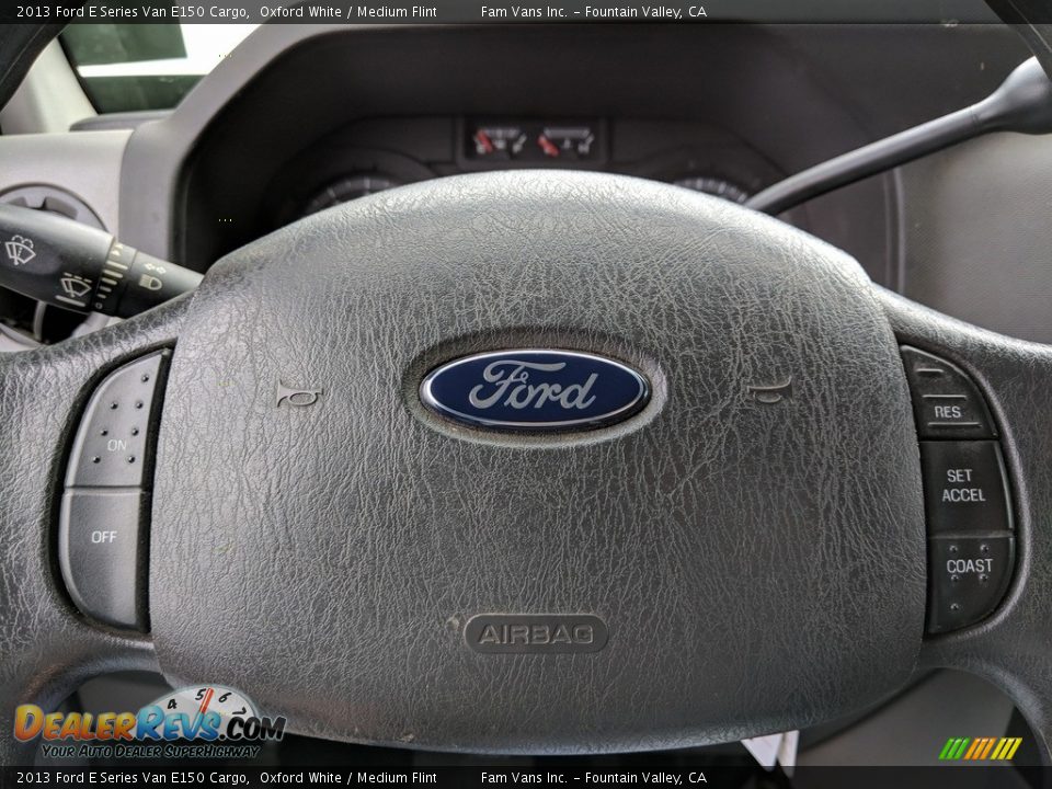 2013 Ford E Series Van E150 Cargo Oxford White / Medium Flint Photo #6