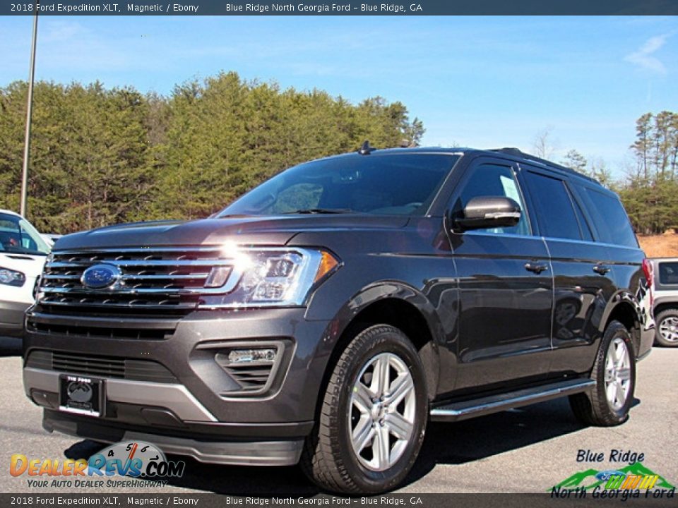 2018 Ford Expedition XLT Magnetic / Ebony Photo #1