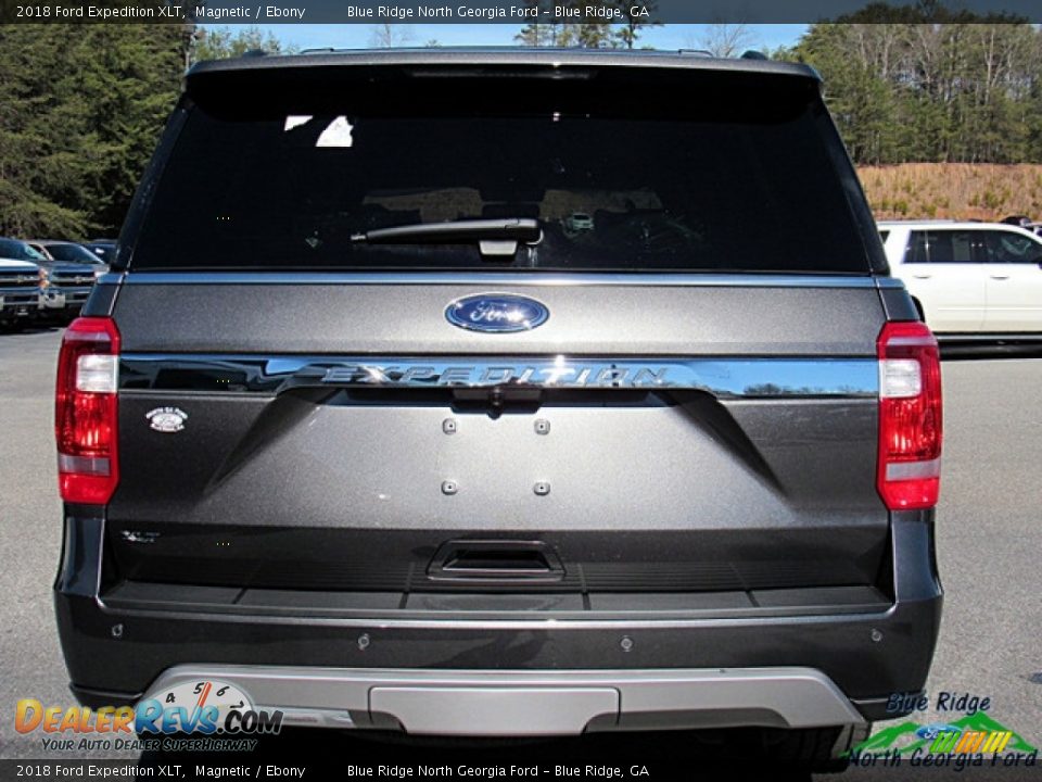 2018 Ford Expedition XLT Magnetic / Ebony Photo #4