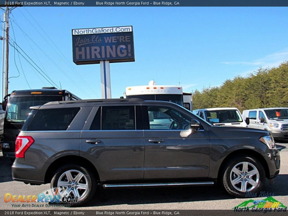 2018 Ford Expedition XLT Magnetic / Ebony Photo #6