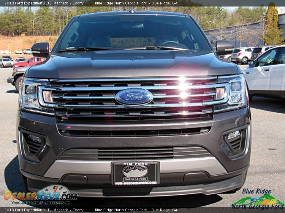 2018 Ford Expedition XLT Magnetic / Ebony Photo #8