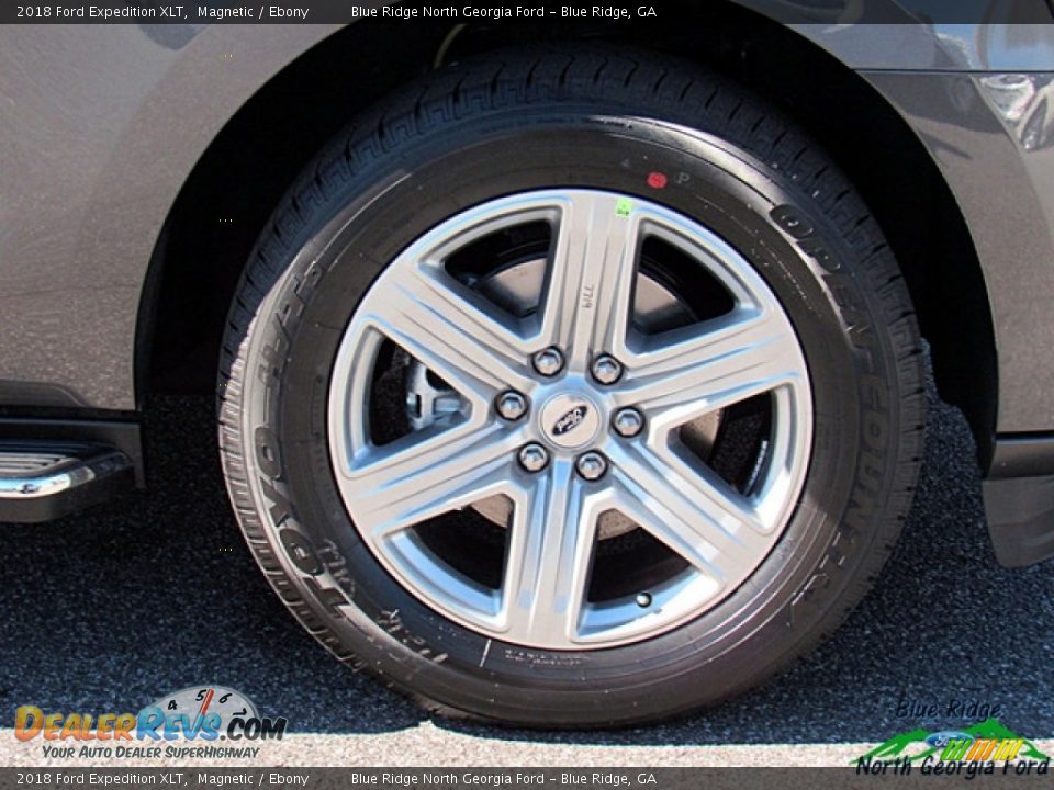 2018 Ford Expedition XLT Magnetic / Ebony Photo #9