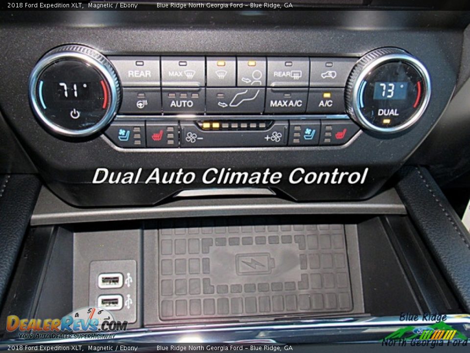 2018 Ford Expedition XLT Magnetic / Ebony Photo #22