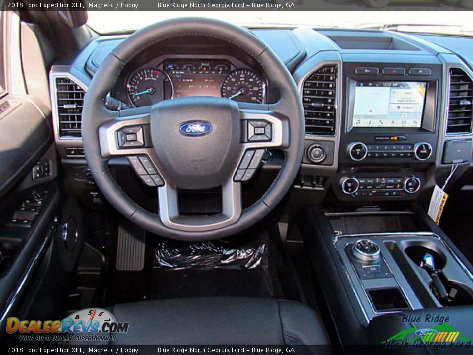 2018 Ford Expedition XLT Magnetic / Ebony Photo #26