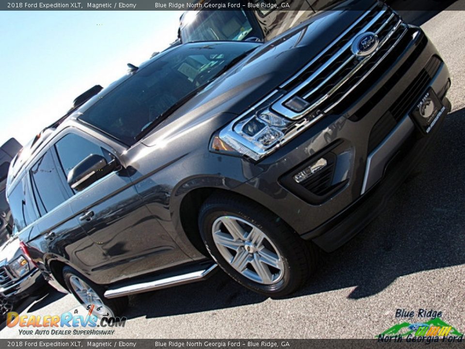 2018 Ford Expedition XLT Magnetic / Ebony Photo #33