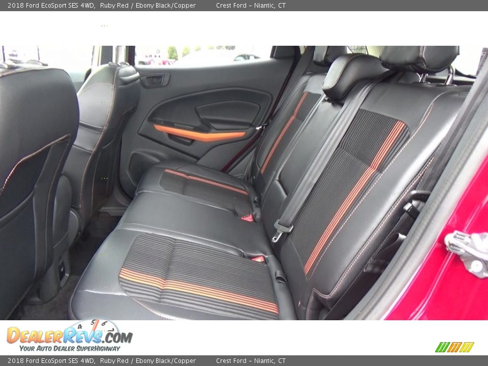 2018 Ford EcoSport SES 4WD Ruby Red / Ebony Black/Copper Photo #18