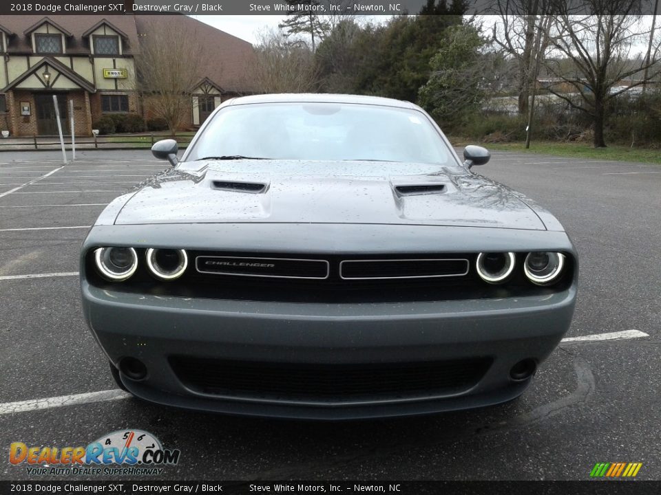 2018 Dodge Challenger SXT Destroyer Gray / Black Photo #3