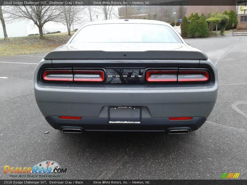 2018 Dodge Challenger SXT Destroyer Gray / Black Photo #7