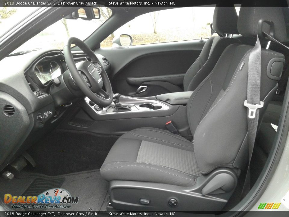 2018 Dodge Challenger SXT Destroyer Gray / Black Photo #10