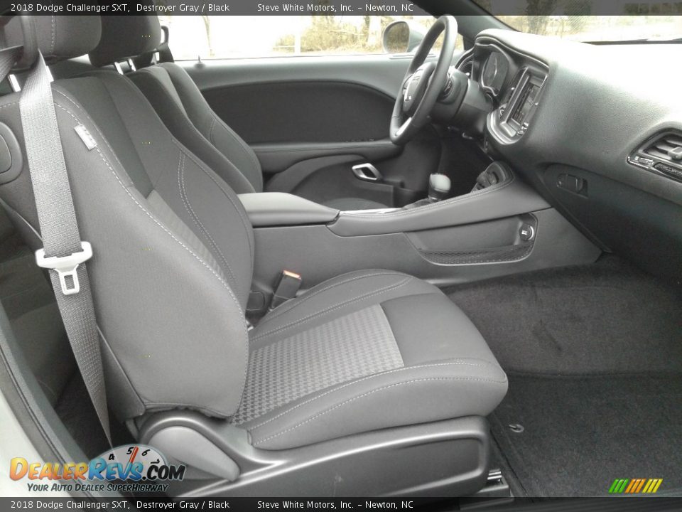 2018 Dodge Challenger SXT Destroyer Gray / Black Photo #14