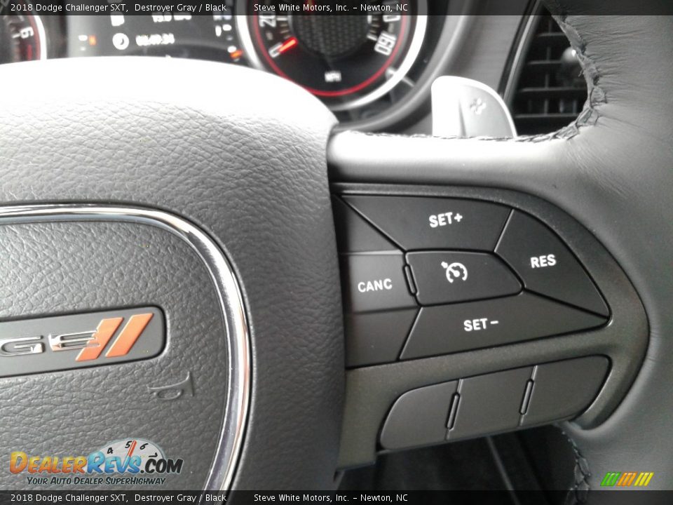 2018 Dodge Challenger SXT Destroyer Gray / Black Photo #17