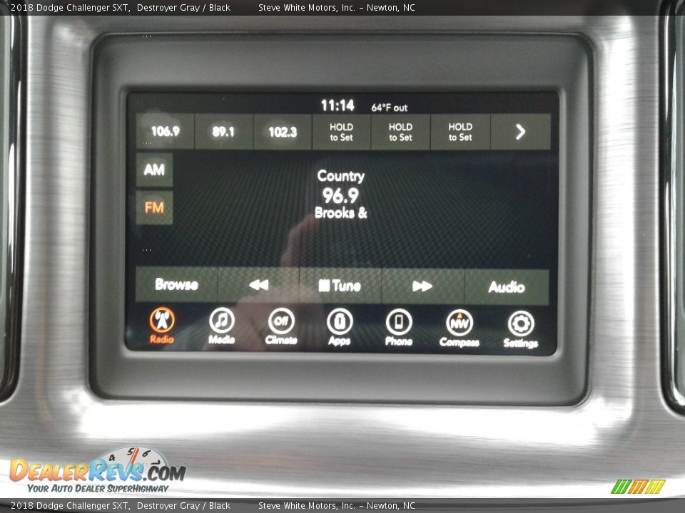 2018 Dodge Challenger SXT Destroyer Gray / Black Photo #19