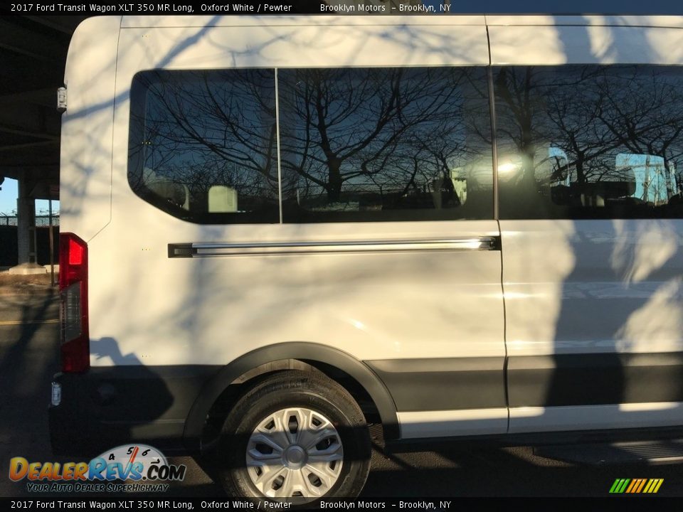 2017 Ford Transit Wagon XLT 350 MR Long Oxford White / Pewter Photo #11