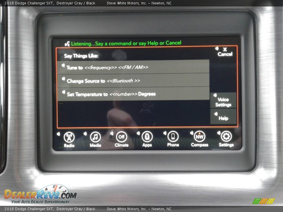 2018 Dodge Challenger SXT Destroyer Gray / Black Photo #20