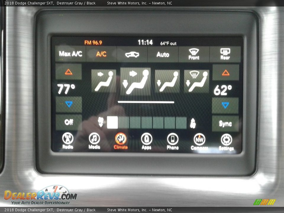 2018 Dodge Challenger SXT Destroyer Gray / Black Photo #21