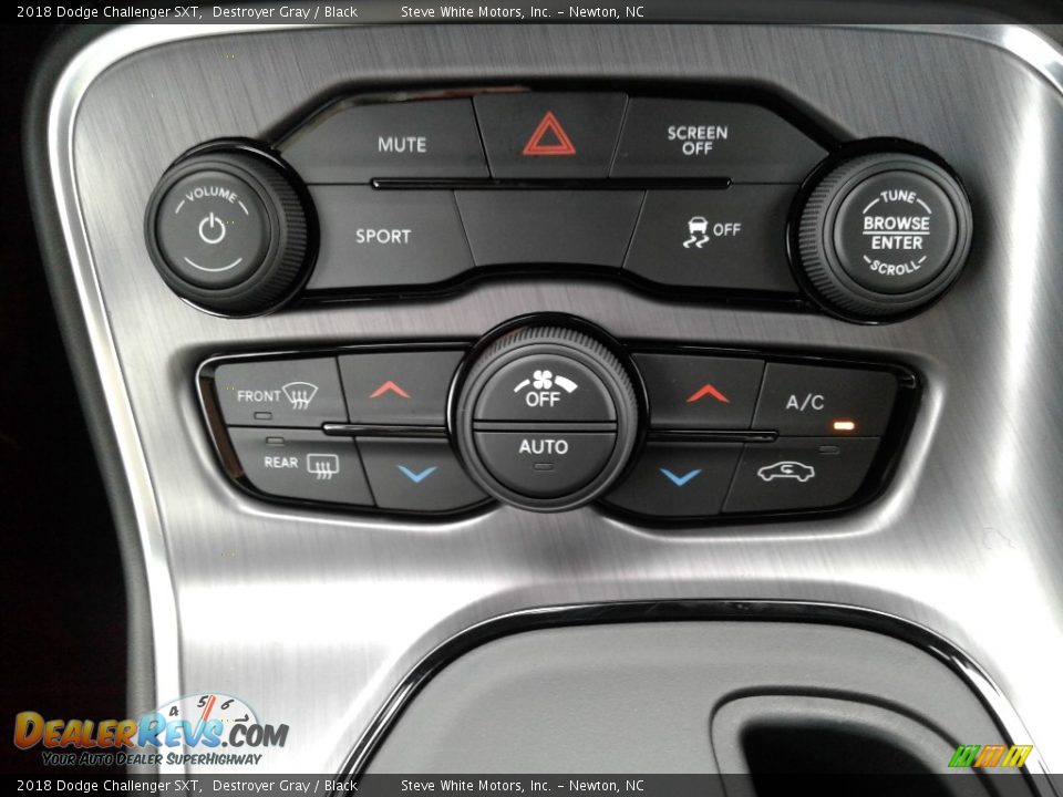 2018 Dodge Challenger SXT Destroyer Gray / Black Photo #24
