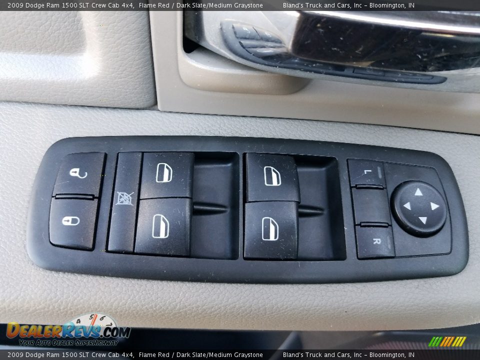 2009 Dodge Ram 1500 SLT Crew Cab 4x4 Flame Red / Dark Slate/Medium Graystone Photo #14