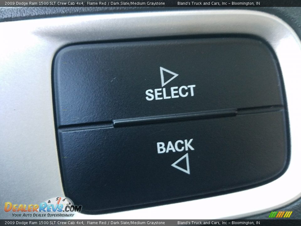 2009 Dodge Ram 1500 SLT Crew Cab 4x4 Flame Red / Dark Slate/Medium Graystone Photo #22