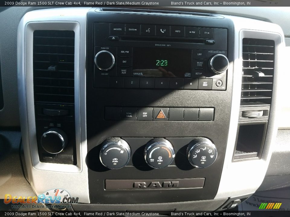 2009 Dodge Ram 1500 SLT Crew Cab 4x4 Flame Red / Dark Slate/Medium Graystone Photo #26