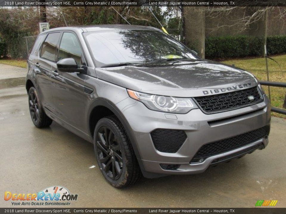 2018 Land Rover Discovery Sport HSE Corris Grey Metallic / Ebony/Pimento Photo #2
