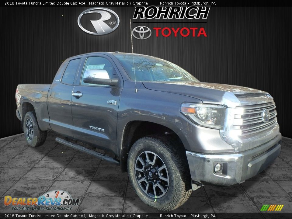 2018 Toyota Tundra Limited Double Cab 4x4 Magnetic Gray Metallic / Graphite Photo #1