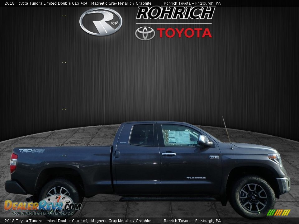2018 Toyota Tundra Limited Double Cab 4x4 Magnetic Gray Metallic / Graphite Photo #2