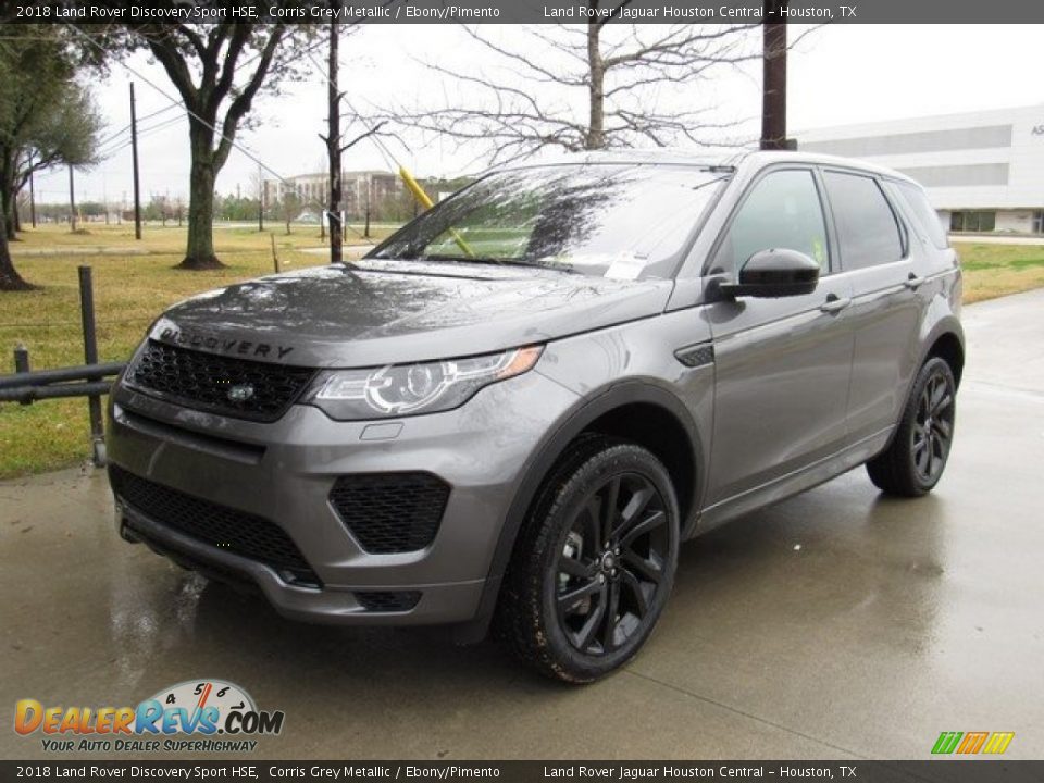 2018 Land Rover Discovery Sport HSE Corris Grey Metallic / Ebony/Pimento Photo #10