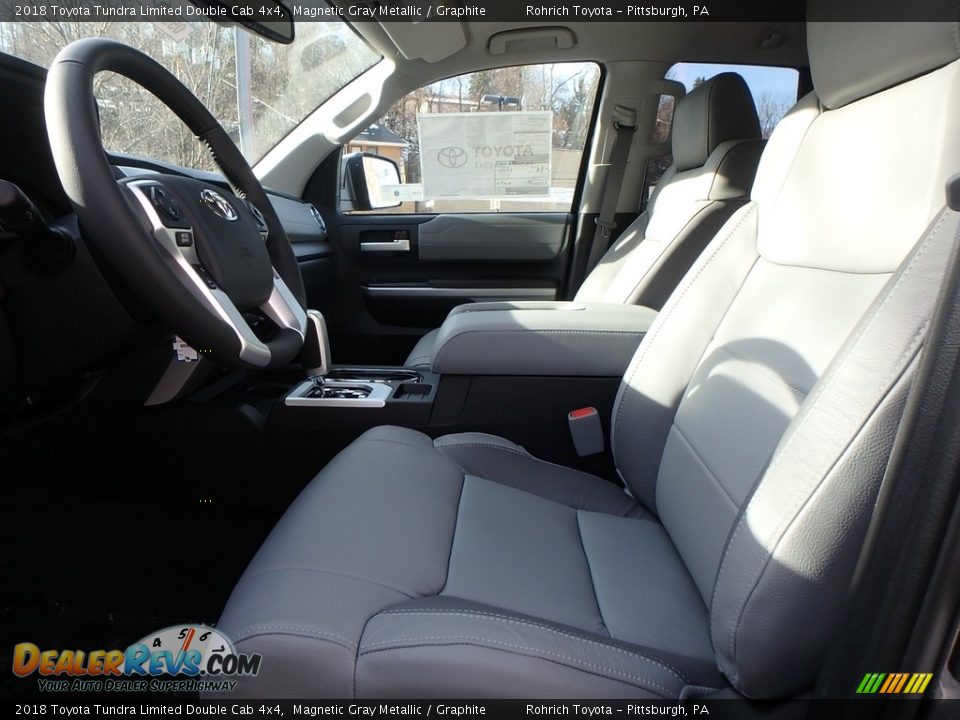 2018 Toyota Tundra Limited Double Cab 4x4 Magnetic Gray Metallic / Graphite Photo #6