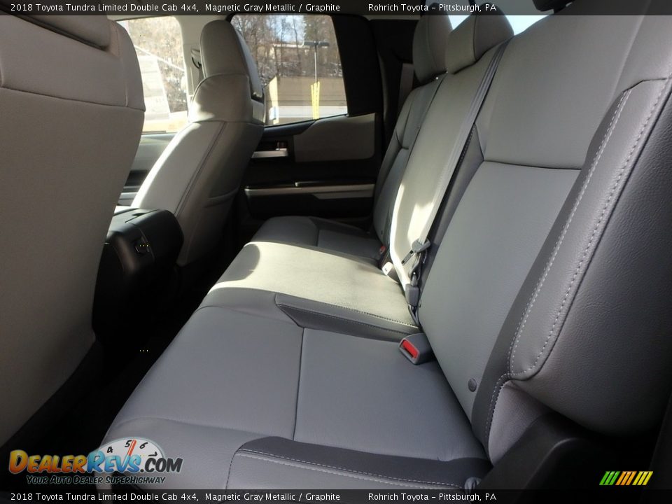 2018 Toyota Tundra Limited Double Cab 4x4 Magnetic Gray Metallic / Graphite Photo #7