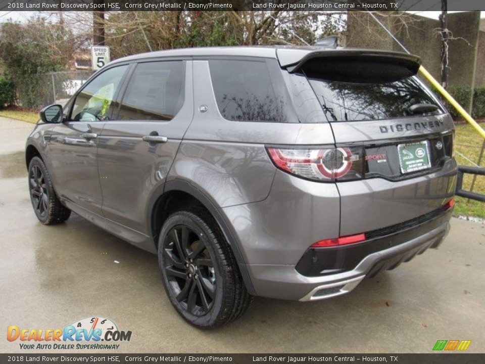 2018 Land Rover Discovery Sport HSE Corris Grey Metallic / Ebony/Pimento Photo #12