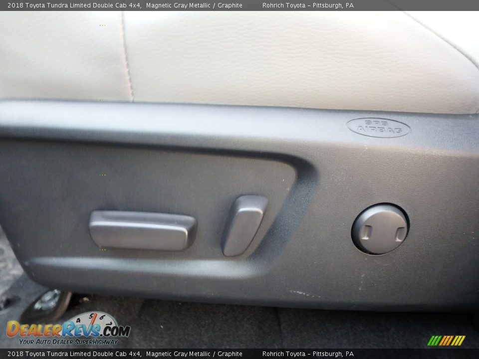 2018 Toyota Tundra Limited Double Cab 4x4 Magnetic Gray Metallic / Graphite Photo #11