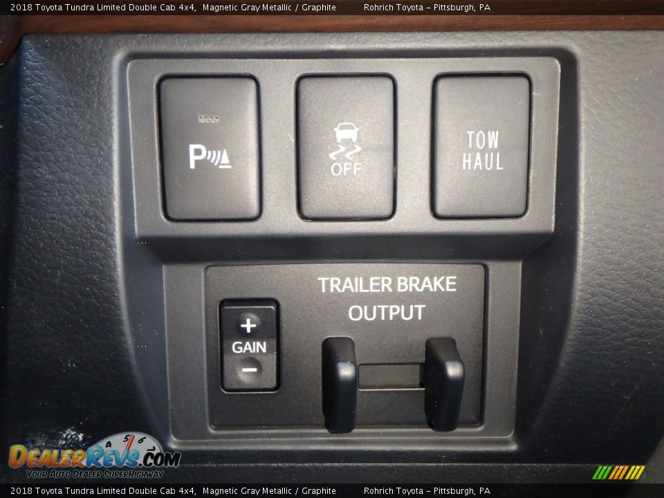 2018 Toyota Tundra Limited Double Cab 4x4 Magnetic Gray Metallic / Graphite Photo #14