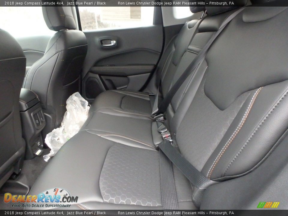 2018 Jeep Compass Latitude 4x4 Jazz Blue Pearl / Black Photo #13
