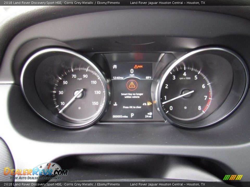 2018 Land Rover Discovery Sport HSE Corris Grey Metallic / Ebony/Pimento Photo #31