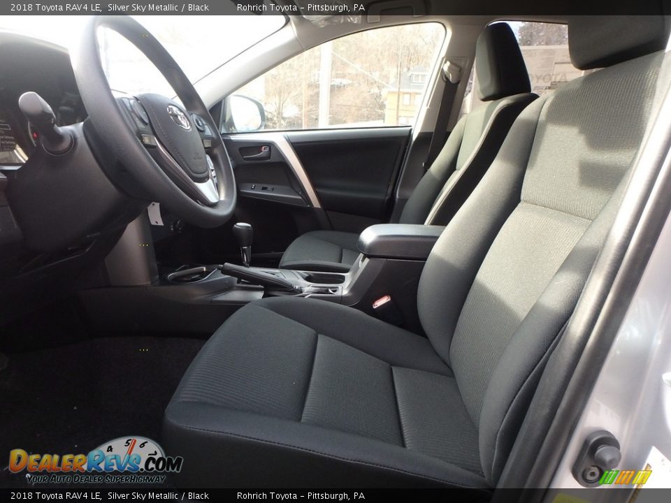 2018 Toyota RAV4 LE Silver Sky Metallic / Black Photo #6
