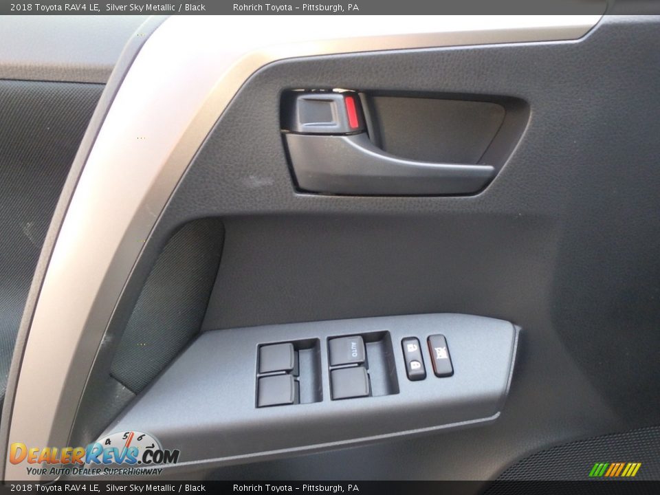 2018 Toyota RAV4 LE Silver Sky Metallic / Black Photo #9