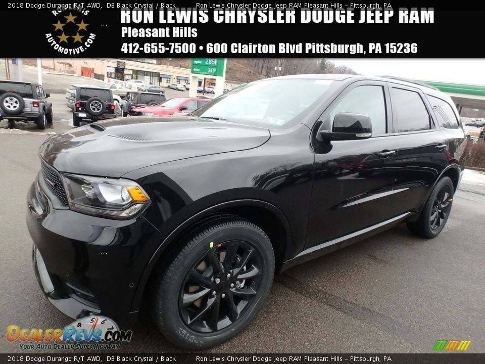 2018 Dodge Durango R/T AWD DB Black Crystal / Black Photo #1