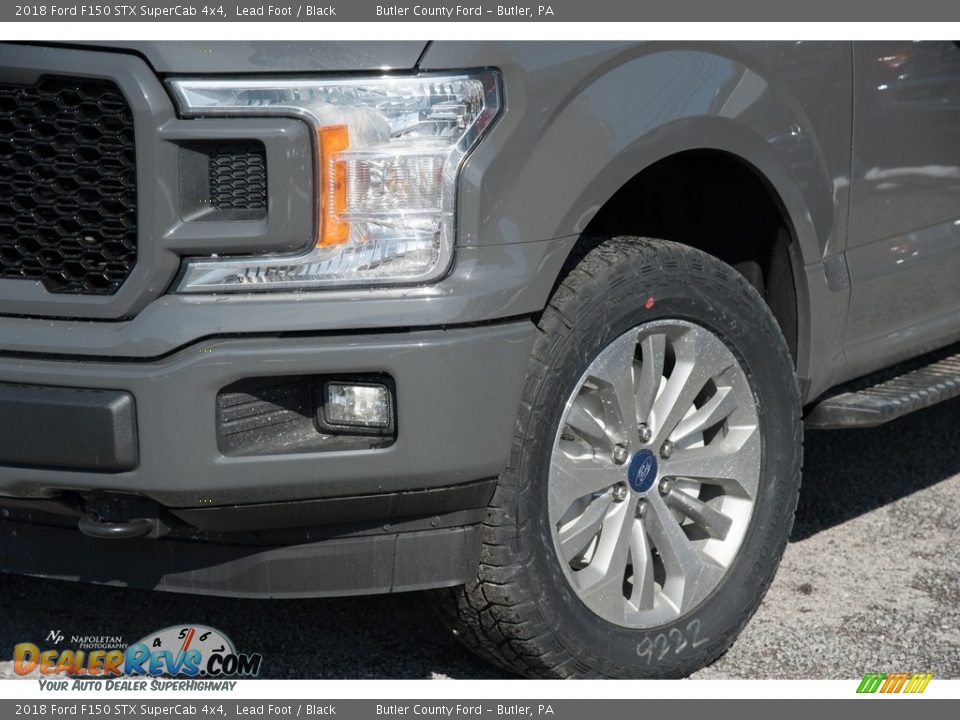2018 Ford F150 STX SuperCab 4x4 Lead Foot / Black Photo #3