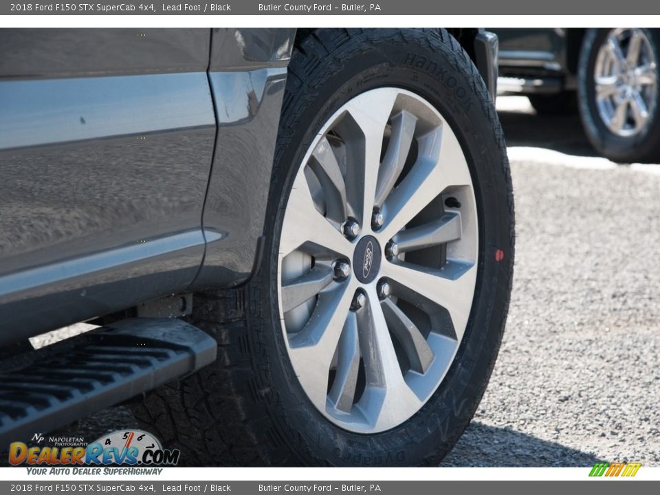 2018 Ford F150 STX SuperCab 4x4 Lead Foot / Black Photo #5